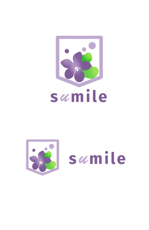 yuu--ga (yuu--ga)さんの訪問介護美容『sumile のポケット』のロゴへの提案