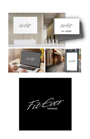 K-J (king_j)さんの機能素材のライフスタイルブランド「FIT EVER」のロゴへの提案