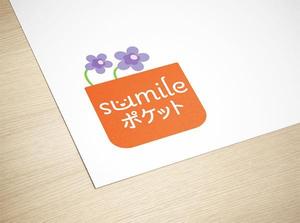 T&T (ttagency)さんの訪問介護美容『sumile のポケット』のロゴへの提案