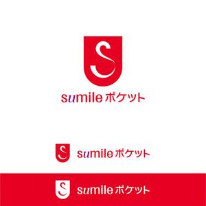 V-T (vz-t)さんの訪問介護美容『sumile のポケット』のロゴへの提案