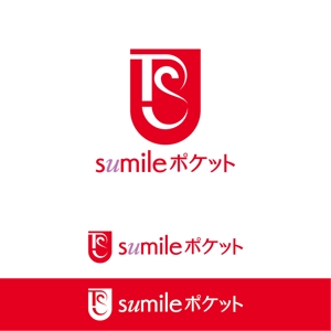 V-T (vz-t)さんの訪問介護美容『sumile のポケット』のロゴへの提案
