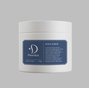 YD_STUDIO (iam_uma)さんの化粧品/OEM商品ブランド『Dearskin』で販売予定のボディスクラブのパッケージデザインへの提案