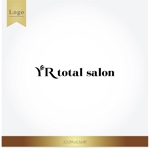 acco (journalmar)さんの美容サロン「YR total salon」のロゴ作成への提案