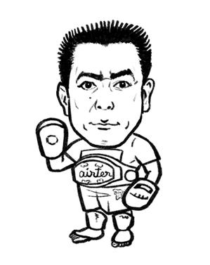 Matiusさんのムエタイジム　オリジナルプリントTシャツのイラストへの提案