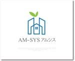 Q-Design (cats-eye)さんの注文住宅会社の住宅商品名「AM‐SYS」アムシスのロゴ作成への提案