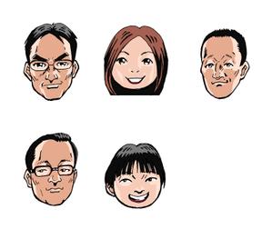 早川修 (hayakawaz)さんのITスクール「TechSeed」のスタッフキャラクターデザインへの提案