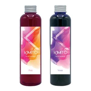 noriben (noriben0147)さんの美容室オリジナルブランド「KIMITO」のカラーシャンプーのラベルデザインへの提案