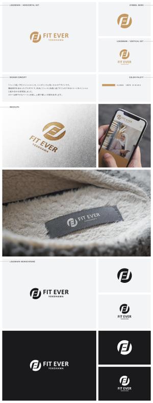 Gold Design (juncopic)さんの機能素材のライフスタイルブランド「FIT EVER」のロゴへの提案