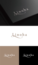 Morinohito (Morinohito)さんのヘアブラシブランド、美容品ブランド「Linoha」のロゴへの提案