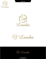 queuecat (queuecat)さんのヘアブラシブランド、美容品ブランド「Linoha」のロゴへの提案