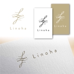 Hi-Design (hirokips)さんのヘアブラシブランド、美容品ブランド「Linoha」のロゴへの提案