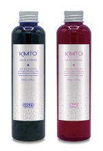 blue island (blueisland)さんの美容室オリジナルブランド「KIMITO」のカラーシャンプーのラベルデザインへの提案