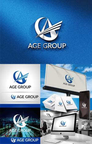 k_31 (katsu31)さんの飲食店経営　「株式会社エージグループ」「age group co.ltd.」企業ロゴへの提案