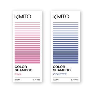 kusuburi (kusuburi)さんの美容室オリジナルブランド「KIMITO」のカラーシャンプーのラベルデザインへの提案
