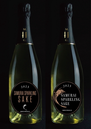 BASIC (do-basic)さんのスパークリング日本酒のラベル制作への提案