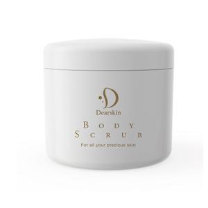 ダテナオミ (hatsudana)さんの化粧品/OEM商品ブランド『Dearskin』で販売予定のボディスクラブのパッケージデザインへの提案