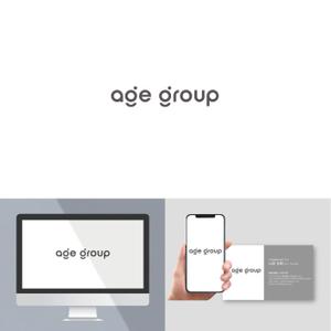 angie design (angie)さんの飲食店経営　「株式会社エージグループ」「age group co.ltd.」企業ロゴへの提案