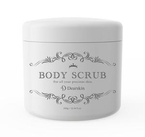 N design (noza_rie)さんの化粧品/OEM商品ブランド『Dearskin』で販売予定のボディスクラブのパッケージデザインへの提案