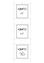 松本　勇樹 (yuki_bm)さんの美容室オリジナルブランド「KIMITO」のスタイリング剤3種類のラベルデザインへの提案