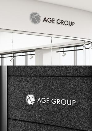 Kuroneko design room (ankoro3)さんの飲食店経営　「株式会社エージグループ」「age group co.ltd.」企業ロゴへの提案
