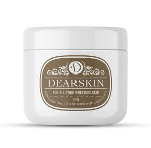 MH (MHMH)さんの化粧品/OEM商品ブランド『Dearskin』で販売予定のボディスクラブのパッケージデザインへの提案