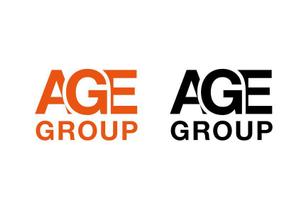 リオングラフィカ (shibazakura)さんの飲食店経営　「株式会社エージグループ」「age group co.ltd.」企業ロゴへの提案