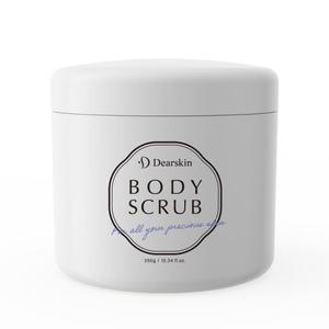 N design (noza_rie)さんの化粧品/OEM商品ブランド『Dearskin』で販売予定のボディスクラブのパッケージデザインへの提案