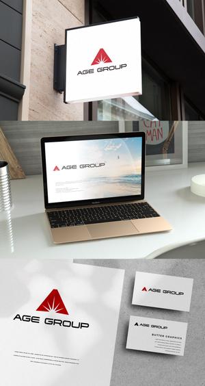 BUTTER GRAPHICS (tsukasa110)さんの飲食店経営　「株式会社エージグループ」「age group co.ltd.」企業ロゴへの提案