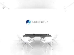 LUCKY2020 (LUCKY2020)さんの飲食店経営　「株式会社エージグループ」「age group co.ltd.」企業ロゴへの提案