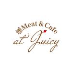 Dynamites01 (dynamites01)さんの黒毛和牛ステーキと燻製を使ったダイニングレストラン「at’Juicy 燻Meat＆Cafe」のロゴへの提案