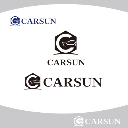 KOZ-DESIGN (saki8)さんの車輌販売店舗『CARSUN』のロゴへの提案