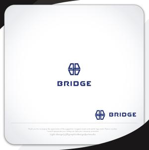 XL@グラフィック (ldz530607)さんの不動産会社『株式会社Bridge』の会社ロゴへの提案