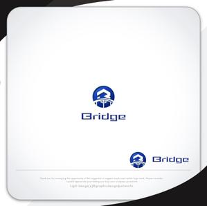 XL@グラフィック (ldz530607)さんの不動産会社『株式会社Bridge』の会社ロゴへの提案
