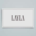 haru_Design (haru_Design)さんの海外住宅のような美しい框デザインの洗面化粧台「LAYLA」のロゴへの提案