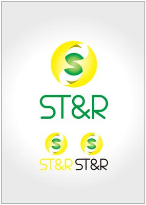 Blue apple DESIGN (blue_apple)さんの「ST&R」のロゴ作成への提案
