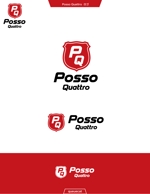 queuecat (queuecat)さんの自動車販売店「Posso Quattro」のロゴへの提案