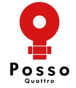 gravelさんの自動車販売店「Posso Quattro」のロゴへの提案