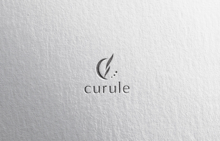 D.R DESIGN (Nakamura__)さんのオリジナルのヘアケア、スキンケアの制作、販売「 curule 」のロゴへの提案