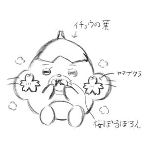 AKI (aki_3939)さんの「たまらんねっタマ」イメージキャラクターラフ案への提案