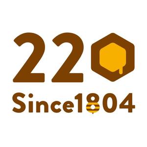 bruna (ikesyou)さんの日本最古の養蜂問屋「秋田屋本店」の創業220周年記念ロゴへの提案