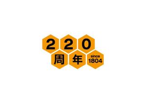 loto (loto)さんの日本最古の養蜂問屋「秋田屋本店」の創業220周年記念ロゴへの提案