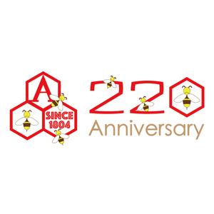 greenseed-design (uchimura01)さんの日本最古の養蜂問屋「秋田屋本店」の創業220周年記念ロゴへの提案