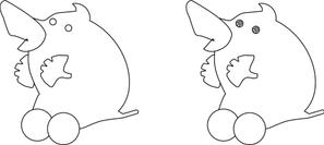 さんの「たまらんねっタマ」イメージキャラクターラフ案への提案