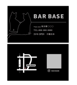 Miyama (miya_ma)さんの「BAR BASE」のショップカードデザイン作成への提案