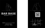 Zip (k_komaki)さんの「BAR BASE」のショップカードデザイン作成への提案