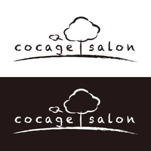 yokichiko ()さんの「cocage salon」のロゴ作成への提案