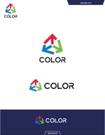 queuecat (queuecat)さんの不動産業　株式会社COLORのロゴへの提案