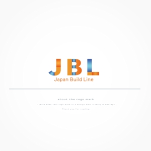 悠希 (yuruta1224)さんの会社名「Japan Build Line」および略称「JBL」のロゴへの提案