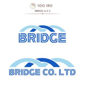 100 Iro (100-Iro)さんの不動産会社『株式会社Bridge』の会社ロゴへの提案