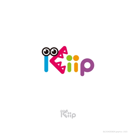 BLOCKDESIGN (blockdesign)さんの動画制作・広告運用会社「Kiip」のロゴデザインへの提案